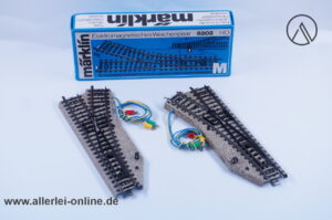 Märklin H0 | Märklin M-Gleis 5202 | elektromagnetisches Weichenpaar links/rechts mit OVP