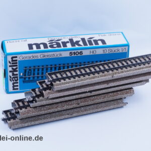Märklin H0 | Märklin M-Gleis 5106 | 10 Stück gerades Gleisstück 180mm mit OVP