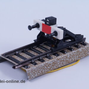 Märklin H0 | Märklin M-Gleis 7191 | Prellbock beleuchtet mit Gleissperrsignal in OVP