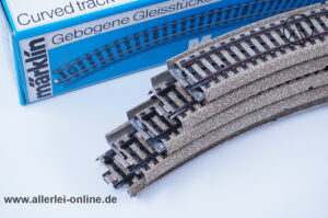 Märklin H0 | Märklin M-Gleis 5200 | 10 Stück Gebogenes Gleisstück Parallelkreis mit OVP