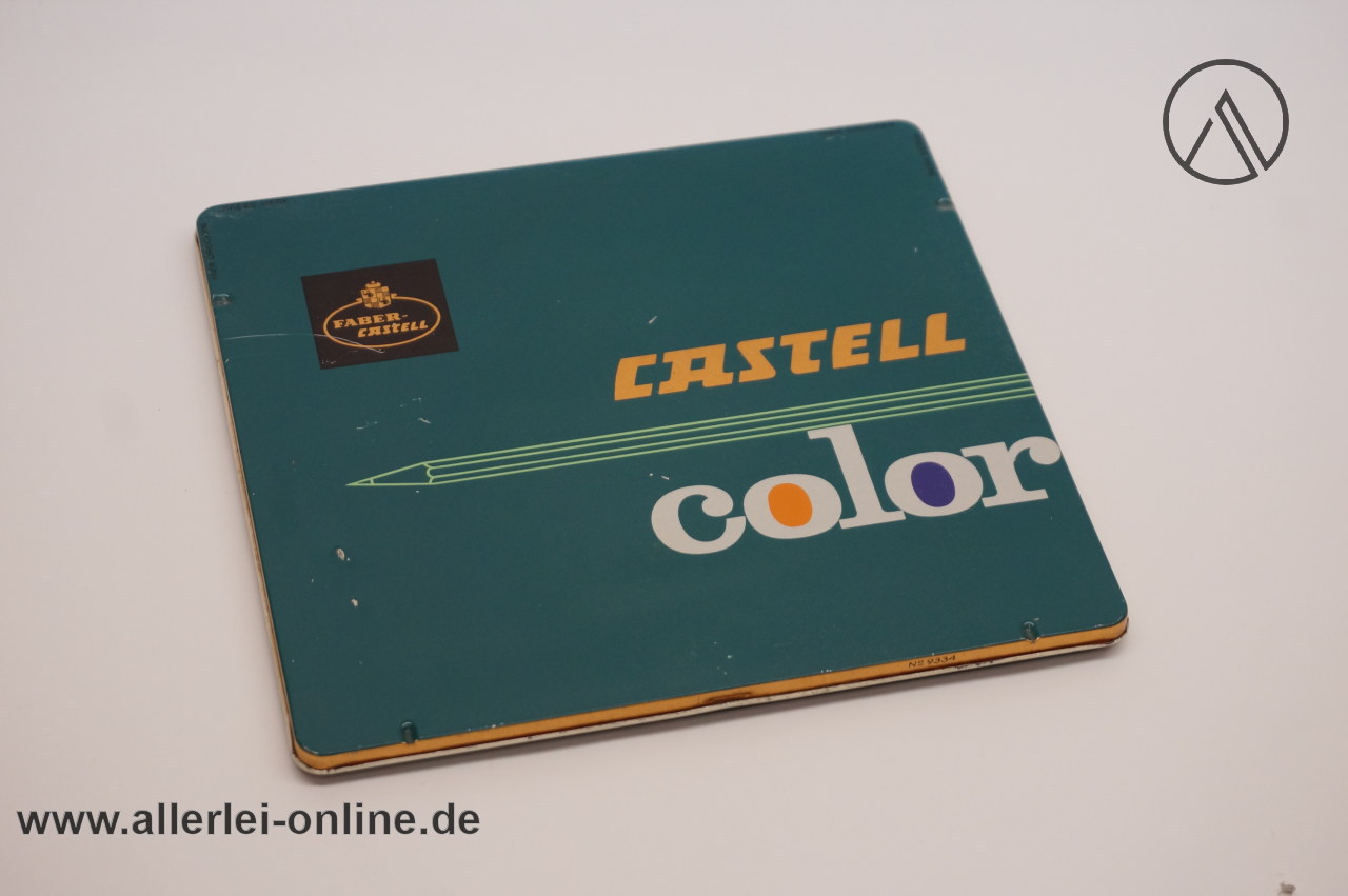 Faber Castell Color Buntstifte-Set | 24 Stück Vintage A.W.Faber Castell Color 9300 Farbstifte | unbenutzt in Blech-Etui Faber Castell Color Buntstifte-Set | 24 Stück Vintage A.W.Faber Castell Color 9300 Farbstifte | unbenutzt in Blech-Etui
