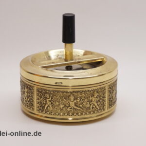 Erhard und Söhne | Messing Aschenbecher | Drehaschenbecher | Vintage Ashtray 60-70er Jahre
