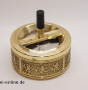Erhard und Söhne | Messing Aschenbecher | Drehaschenbecher | Vintage Ashtray 60-70er Jahre mit Putti Motiv
