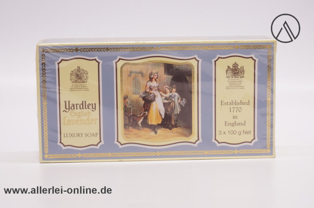 Yardley English Lavender | 3 x 100g Lavendel Duft Seife | Perfumed Luxury Soap