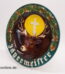 Jägermeister Keramik Wandteller | Manufaktur Ransbach Keramik (Westerwald) | Vintage 50-60er Jahre