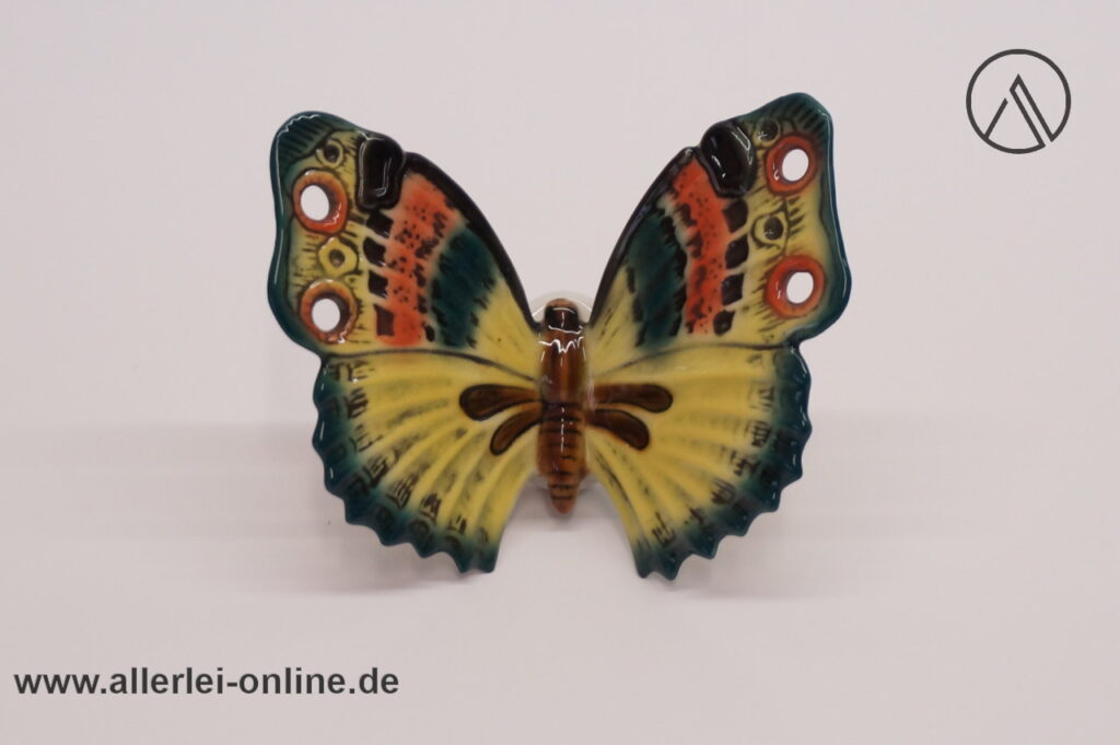 Porzellan Schmetterling | Vintage Miniatur Porzellanfigur