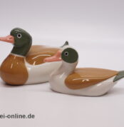 Porzellan Enten Paar | Vintage Enten Porzellanfiguren | Clean - Made in Spain