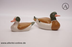 Porzellan Enten Figuren | Vintage Enten Porzellanfiguren | Clean - Made in Spain