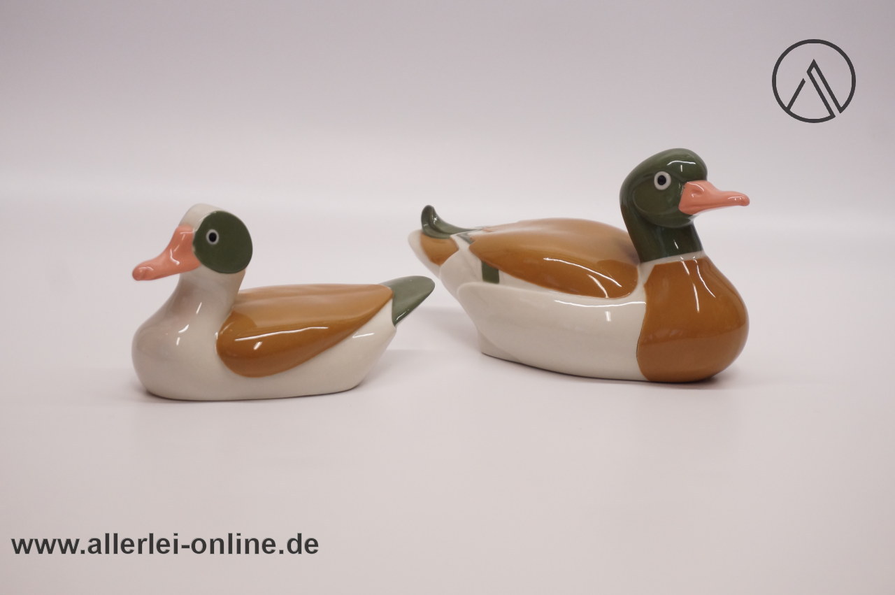 Porzellan Enten Paar | Vintage Enten Porzellanfiguren | Clean – Made in Spain – Bild 8
