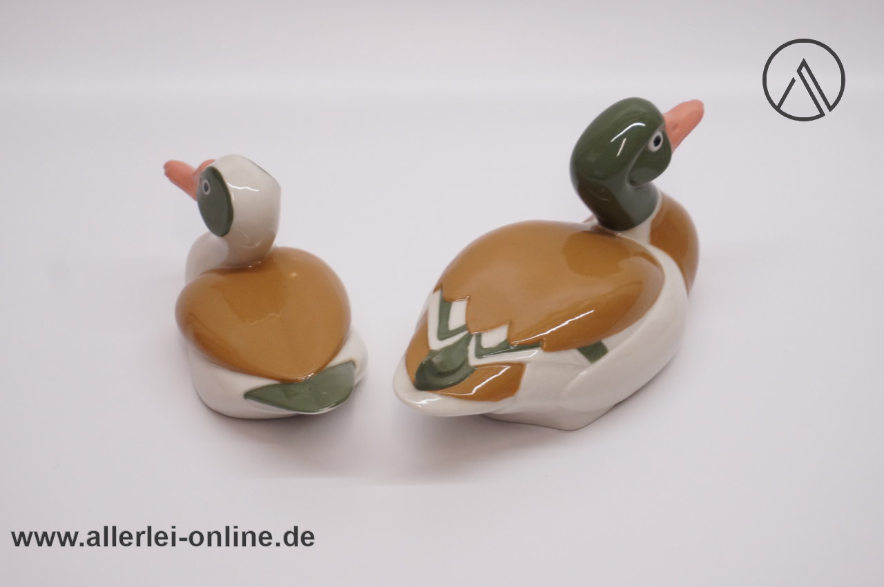 Porzellan Enten Paar | Vintage Enten Porzellanfiguren | Clean – Made in Spain – Bild 5