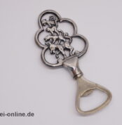 Bremer Stadtmusikanten Flaschenöffner ,versilbert | Vintage Pfeilring Solingen Öffner 7355