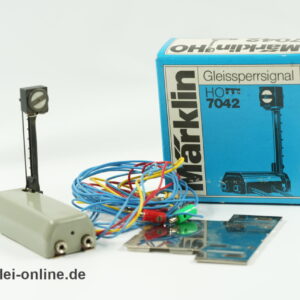 Märklin H0 | Märklin 7042 Signal | Gleissperrsignal mit Originalverpackung