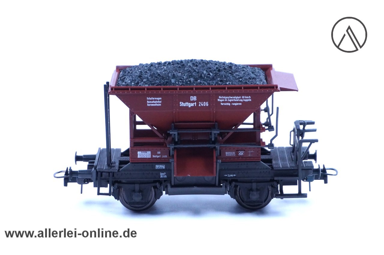 Roco H0 | 4334A Talbot-Schotterwagen der DB Stuttgart | 2-Achs Güterwagen 2406 mit OVP Roco H0 | 4334A Talbot-Schotterwagen der DB Stuttgart | 2-Achs Güterwagen 2406 mit OVP