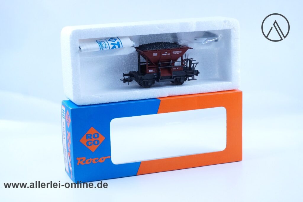 Roco H0 | Roco 4334A Talbot Schotterwagen der DB Stuttgart | Modelleisenbahn Güterwagen