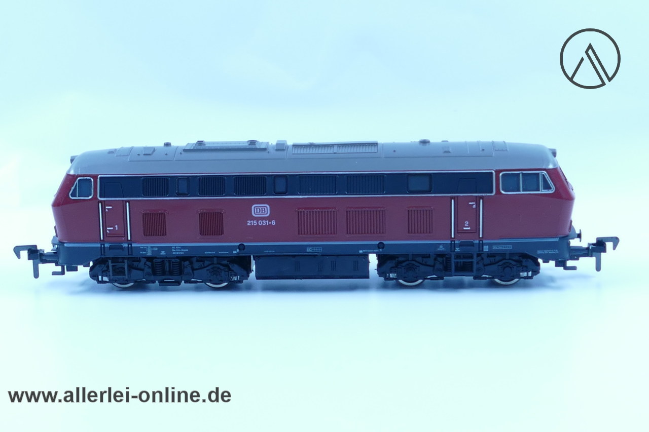 Roco 4151A | H0 Roco Diesellokomotive BR 215 031-6 | DC Modelleisenbahn unbespielt Roco 4151A | H0 Roco Diesellokomotive BR 215 031-6 | DC Modelleisenbahn unbespielt