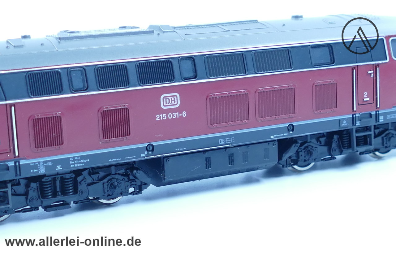 Roco 4151A | H0 Diesellokomotive BR V215 031-6 | DC Diesellok der DB unbespielt Roco 4151A | H0 Diesellokomotive BR V215 031-6 | DC Diesellok der DB unbespielt
