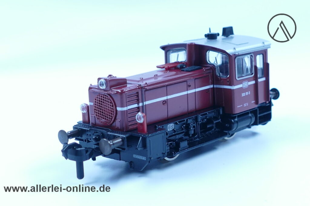 Roco 04163 A | H0 Diesellokomotive BR 333 111-3 | DC Gleichstrom Köf-Lok der DB mit OVP