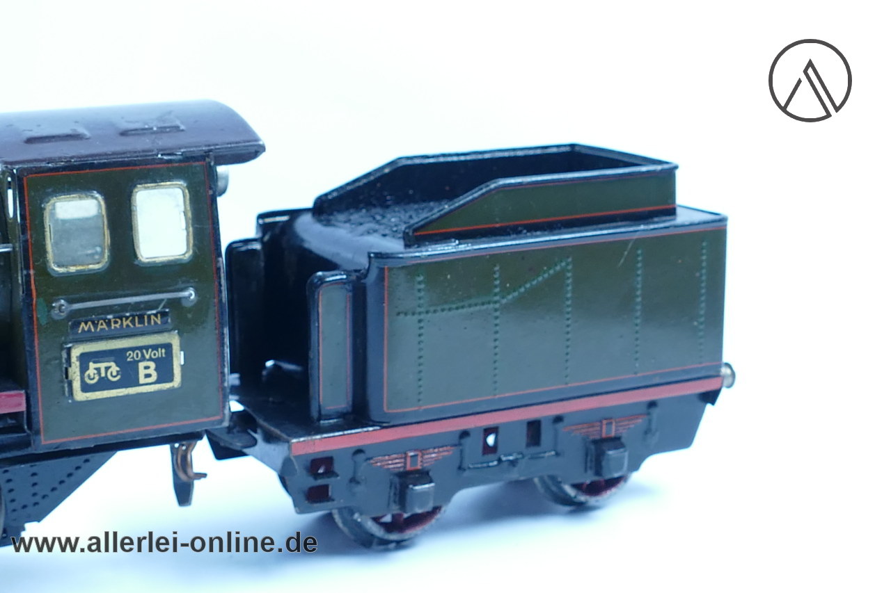 Märklin Spur 0 Lokomotive | elektrische 20 Volt Lok R 66/12920 | Dampflokomotive R 920 mit Schlepptender R 929/0 Vorkrieg Spielzeug Märklin Spur 0 Lokomotive | elektrische 20 Volt Lok R 66/12920 | Dampflokomotive R 920 mit Schlepptender R 929/0 Vorkrieg Spielzeug