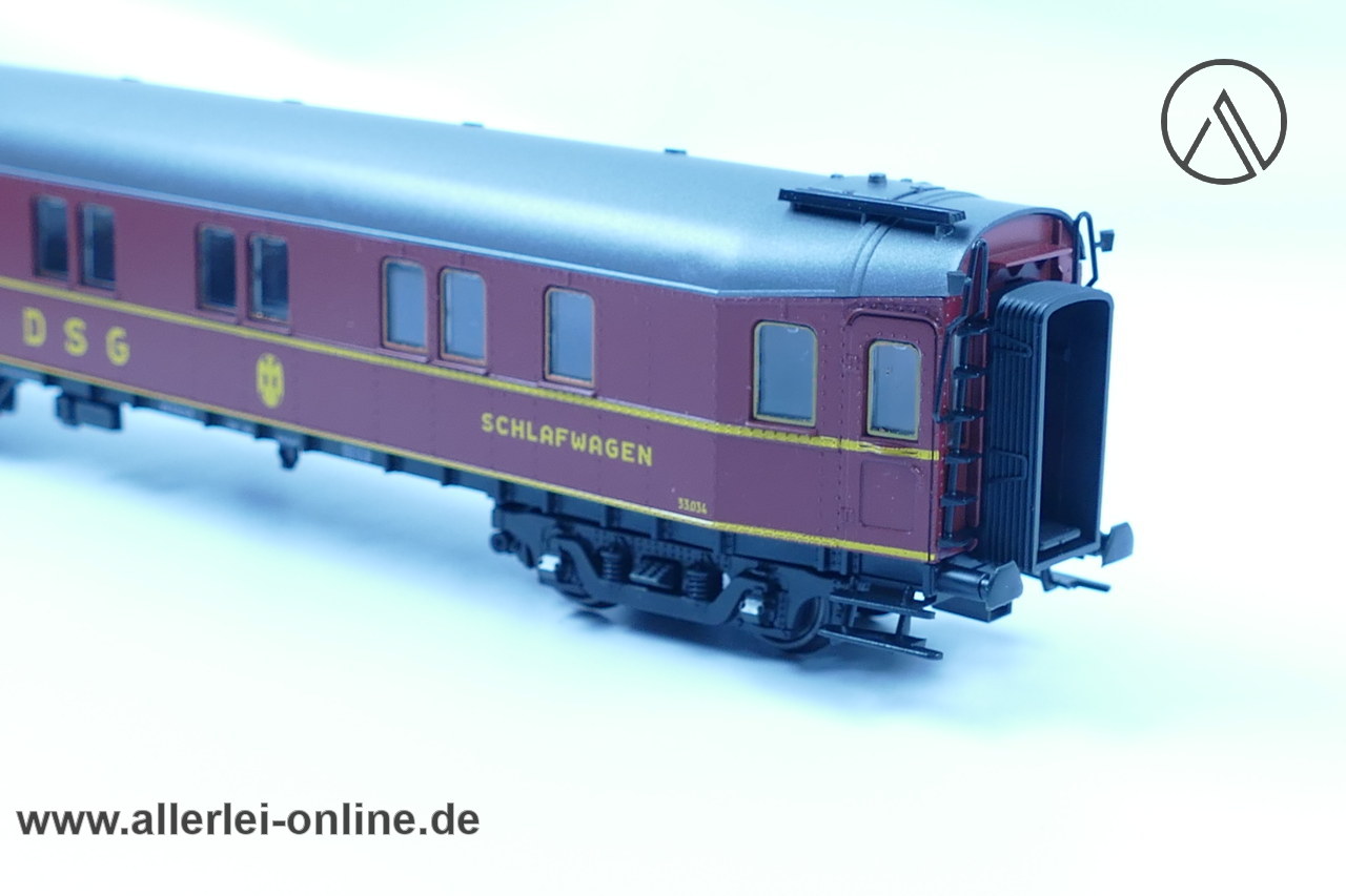 Roco 4292S | H0 Schlafwagen der DSG | DC Gleichstrom Schnellzugwagen 33034 WL4üe Hecht Roco 4292S | H0 Schlafwagen der DSG | DC Gleichstrom Schnellzugwagen 33034 WL4üe Hecht