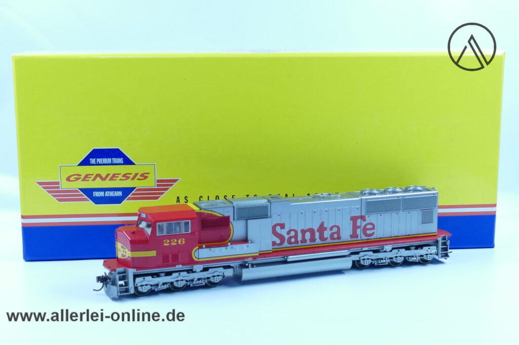 ATHEARN Genesis G6138 | Santa Fe 226 - SD75M | DC Gleichstrom USA Diesellokomotive mit OVP