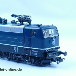 Roco 4142 B | H0 Elektrolokomotive BR 181 | DC Gleichstrom E-Lok BR 181 201-5 der DB mit Originalkarton