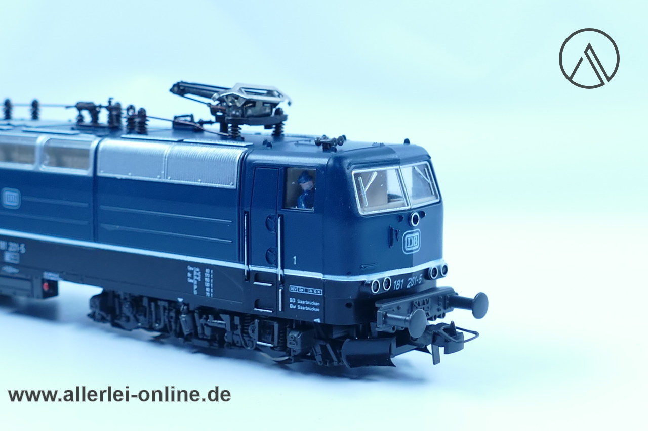 Roco 4142 B | H0 Elektrolokomotive BR 181 | DC Gleichstrom E-Lok BR 181 201-5 der DB mit Originalkarton Roco 4142 B | H0 Elektrolokomotive BR 181 | DC Gleichstrom E-Lok BR 181 201-5 der DB mit Originalkarton