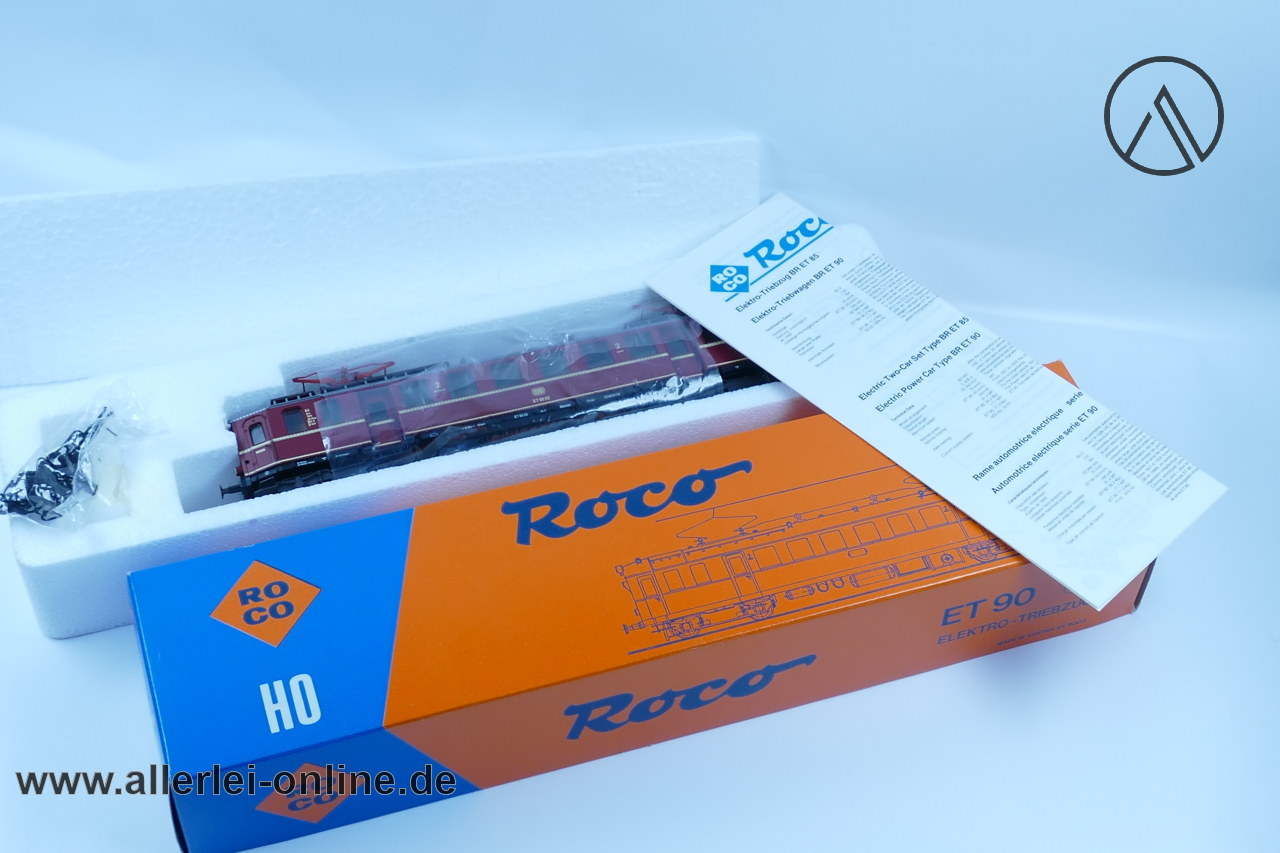 Roco 43498 Roco 04185 A | H0 Elektro-Triebwagen ET 90 02 | DC Gleichstrom Triebzug Roco 43498 Roco 04185 A | H0 Elektro-Triebwagen ET 90 02 | DC Gleichstrom Triebzug