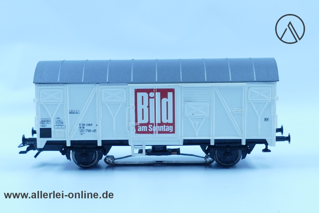 Roco H0 | Bild am Sonntag - Schlußwagen mit LED Licht | 2-Achs AC-Wechselstrom Güterwagen Roco H0 | Bild am Sonntag - Schlußwagen mit LED Licht | 2-Achs AC-Wechselstrom Güterwagen