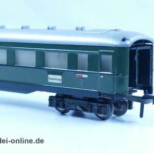 Fleischmann H0 | Fleischmann 1410 - Hamburg | 4-Achs Schnellzugwagen 1 - 2 Klasse Wagen
