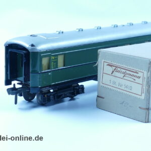 Fleischmann H0 | Fleischmann 1412 Gepäckwagen Pw4üe - Hamburg | 4-Achs Schnellzug Packwagen