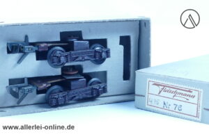 Fleischmann H0 | Fleischmann Nr: 76 Drehschemel | Drehgestell Umbausatz für Schürzenwagen