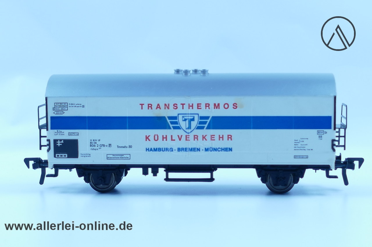 Fleischmann H0 | 5320 Transthermos Kühlverkehr Kühlwagen | 2-Achsiger Güterwagen Fleischmann H0 | 5320 Transthermos Kühlverkehr Kühlwagen | 2-Achsiger Güterwagen