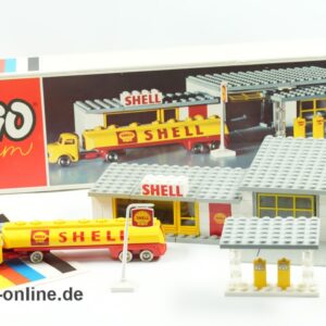 LEGO® 325 | LEGO® Shell Service Station | Shell Tankstelle mit Original Bauanleitung und OVP