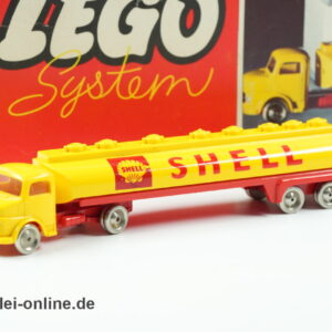 LEGO® 325 | LEGO® Shell Service Station | Shell Tankstelle mit Original Bauanleitung + OVP