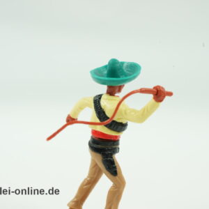 Timpo Toys Mexikaner | Bandit mit Peitsche | Vintage Timpo Toys Steckfigur