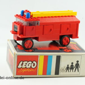 LEGO® 336 | LEGO® Fire Engine | Feuerwehr Leiterwagen mit Original Bauanleitung und OVP