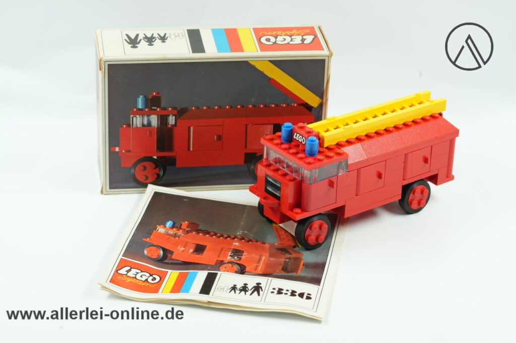 LEGO® 336 | LEGO® Fire Engine | Feuerwehr Leiterwagen mit Original Bauanleitung mit OVP