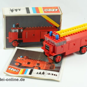 LEGO® 336 | LEGO® Fire Engine | Feuerwehr Leiterwagen mit Original Bauanleitung mit OVP