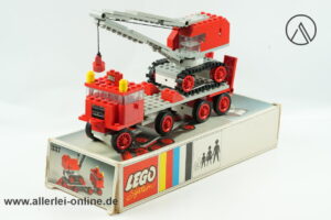 LEGO® 337| LEGO® Truck with Crane and Caterpillar | Transporter mit Kran mit Original Bauanleitung Original Karton
