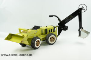Tonka Trencher - Frontlader mit Heckbagger | Vintage 60er Jahre Blechspielzeug