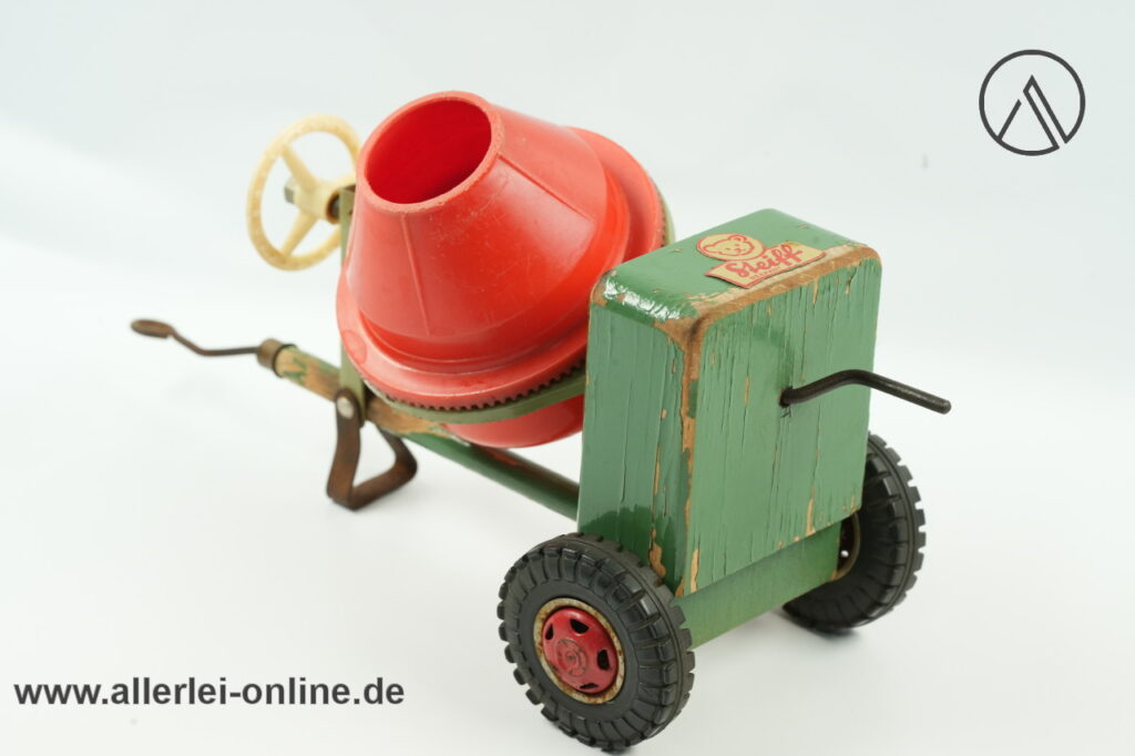 Steiff Betonmischer | Mörtelmaschine | Vintage 50-60er Jahre Steiff Anhänger