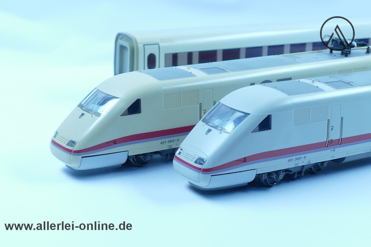 Märklin H0 | ICE 1 Hochgeschwindigkeitszug Triebwagenzug 401 069-0 | 401 569-9 mit Zwischenwagen 802 067-9 Märklin H0 | ICE 1 Hochgeschwindigkeitszug Triebwagenzug 401 069-0 | 401 569-9 mit Zwischenwagen 802 067-9