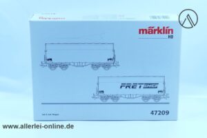Märklin H0 | Märklin 47209 FRET Wagenset für Walzstahl-Coils | 2 tlg. SNCF Cargo Güterwagenset mit OVP