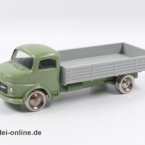 Lego® 1/87 Mercedes Benz Rundhauber | Pritschen LKW - olivgrün/grau