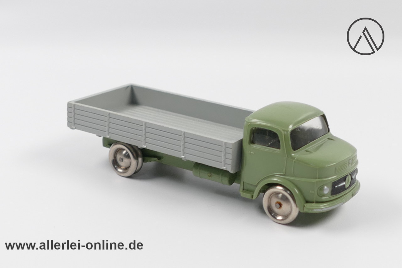 Lego® 1/87 MB Rundhauber | Pritschen LKW - olivgrün/grau Lego® 1/87 MB Rundhauber | Pritschen LKW - olivgrün/grau