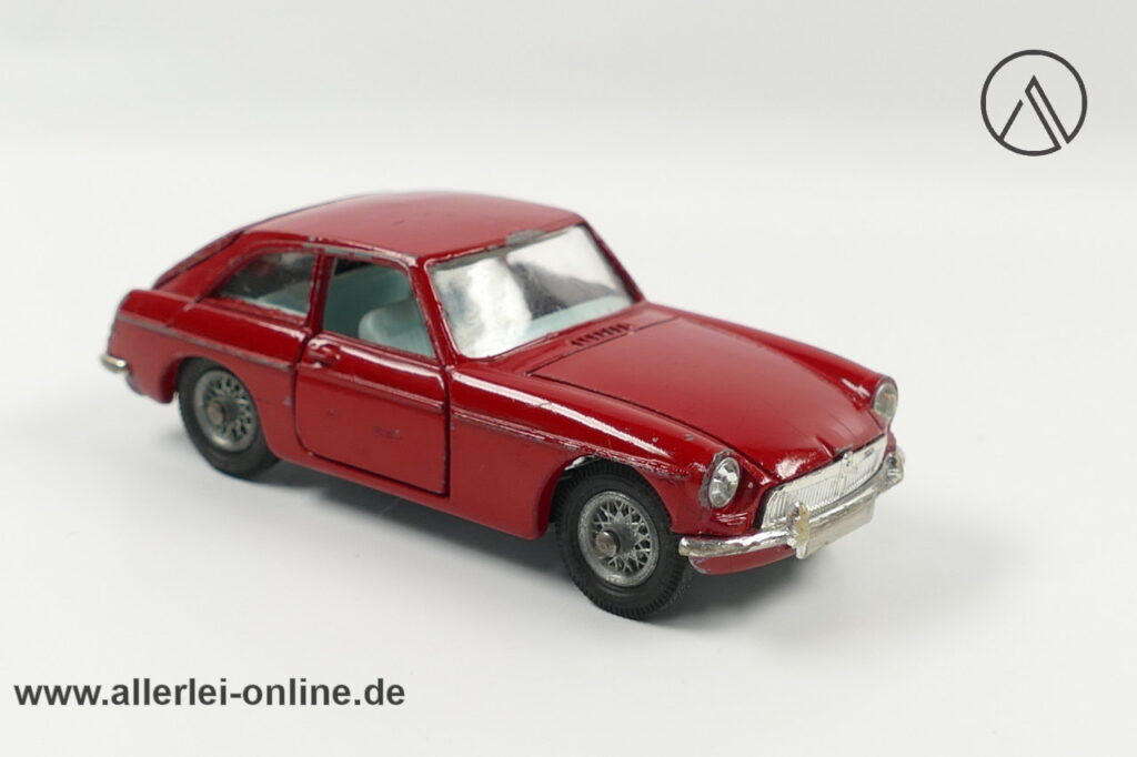 Corgi Toys 327 MGB GT ,rot | Vintage Corgi diecast Model - Made in GT.Britain
