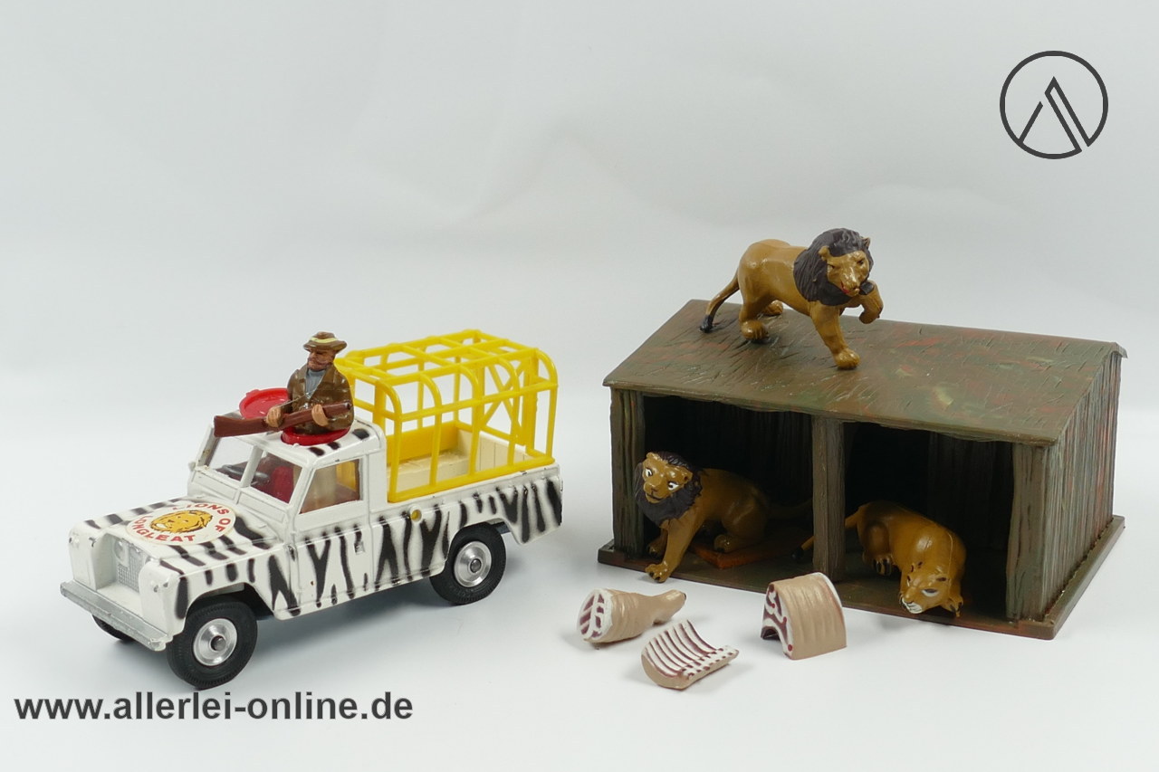 Corgi Land Rover 109 W.B. | Lions Of Longleat | Vintage Corgi Gift Set 8 - Made in GT.Britain im Allerlei Online Shop Corgi Land Rover 109 W.B. | Lions Of Longleat | Vintage Corgi Gift Set 8 - Made in GT.Britain im Allerlei Online Shop