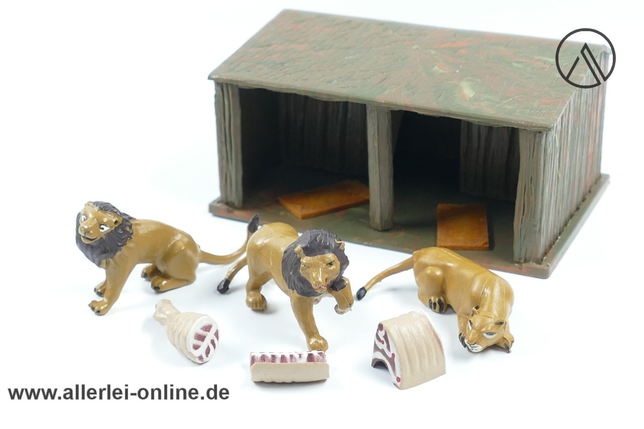 Corgi Toys Land Rover 109 W.B. | Lions Of Longleat | Vintage Corgi Gift Set 8 Figuren - Made in GT.Britain Corgi Toys Land Rover 109 W.B. | Lions Of Longleat | Vintage Corgi Gift Set 8 Figuren - Made in GT.Britain