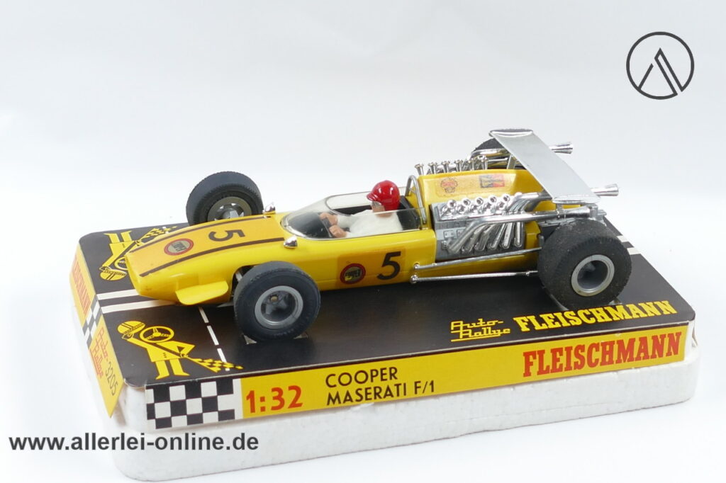 Fleischmann Auto Rallye 132 | Cooper Maserati F1 | Art.Nr 3204 unbespielt mit OVP