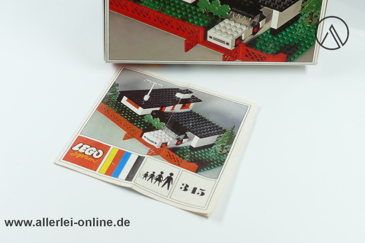 LEGO® 345 | LEGO® House with Mini Wheel Car | mit Original Bauanleitung in Original Karton LEGO® 345 | LEGO® House with Mini Wheel Car | mit Original Bauanleitung in Original Karton